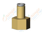 SMC KQ2F06-03A fitting, female connector, KQ2 FITTING (sold in packages of 10; price is per piece)
