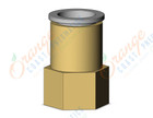 SMC KQ2F16-04A fitting, female connector, KQ2 FITTING (sold in packages of 10; price is per piece)