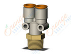 SMC KQ2U09-03AS fitting, branch y, KQ2 FITTING (sold in packages of 10; price is per piece)