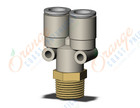 SMC KQ2U10-03AS fitting, branch y, KQ2 FITTING (sold in packages of 10; price is per piece)