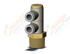 SMC KQ2VD06-03AS fitting, dble uni male elbow, KQ2 FITTING (sold in packages of 10; price is per piece)