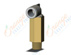 SMC KQ2W10-02AS fitting, ext male elbow, KQ2 FITTING (sold in packages of 10; price is per piece)