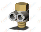 SMC KQ2ZF10-03AS fitting, br uni female elbow, KQ2 FITTING (sold in packages of 10; price is per piece)