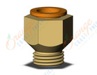 SMC KQ2H11-U02A fitting, male connector, KQ2(UNI) ONE TOUCH UNIFIT (sold in packages of 10; price is per piece)