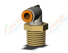 SMC KQ2L05-35AS fitting, male elbow, KQ2 FITTING (sold in packages of 10; price is per piece)