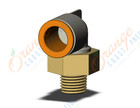 SMC KQ2L13-35AS fitting, male elbow, KQ2 FITTING (sold in packages of 10; price is per piece)