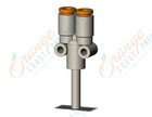 SMC KQ2U03-99A fitting, plug-in y, KQ2 FITTING (sold in packages of 10; price is per piece)