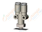 SMC KQ2U04-M5N fitting, branch y, KQ2 FITTING (sold in packages of 10; price is per piece)