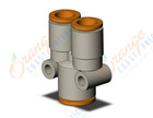 SMC KQ2U09-11A fitting, diff dia union y, KQ2 FITTING (sold in packages of 10; price is per piece)