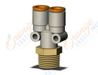 SMC KQ2U09-36AS fitting, branch y, KQ2 FITTING (sold in packages of 10; price is per piece)