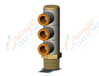 SMC KQ2VT11-37AS fitting, tple uni male elbow, KQ2 FITTING (sold in packages of 10; price is per piece)