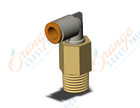 SMC KQ2W07-35AS fitting, ext male elbow, KQ2 FITTING (sold in packages of 10; price is per piece)