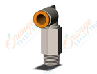 SMC KQ2W07-34NS fitting, ext male elbow, KQ2 FITTING (sold in packages of 10; price is per piece)