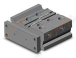 SMC MGPM20-30Z-A93L cyl, compact guide, slide brg, MGP COMPACT GUIDE CYLINDER