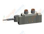 SMC SY9120-6W7D-N11T valve, sol, SY7000 SOL/VALVE, RUBBER SEAL