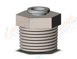 SMC KQ2H06-03NS fitting, male connector, KQ2 FITTING (sold in packages of 10; price is per piece)