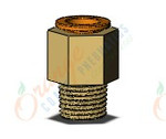 SMC KQ2H11-02AS fitting, male connector, KQ2 FITTING (sold in packages of 10; price is per piece)