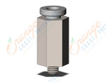 SMC KQ2H23-M3G fitting, male connector, KQ2 FITTING (sold in packages of 10; price is per piece)