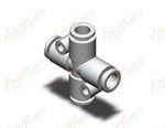 SMC KQ2TW06-00A fitting, male branch tee, KQ2 FITTING (sold in packages of 10; price is per piece)