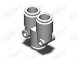 SMC KQ2U10-00A fitting, union y, KQ2 FITTING (sold in packages of 10; price is per piece)