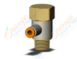SMC KQ2VF01-34A fitting, uni female elbow, KQ2 FITTING (sold in packages of 10; price is per piece)