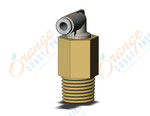 SMC KQ2W23-02AS fitting, ext male elbow, KQ2 FITTING (sold in packages of 10; price is per piece)