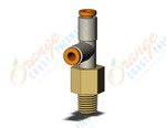 SMC KQ2Y01-33AS kq2 1/8, KQ2 FITTING (sold in packages of 10; price is per piece)