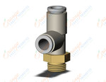 SMC KQ2Y06-01AP fitting, male run tee, KQ2 FITTING (sold in packages of 10; price is per piece)