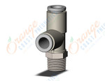 SMC KQ2Y06-01NS fitting, male run tee, KQ2 FITTING (sold in packages of 100; price is per piece)