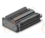 SMC MGPM80TN-200Z cyl, compact guide, slide brg, MGP COMPACT GUIDE CYLINDER