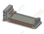 SMC SS5V1-W10S1QAND-16BS-C6 mfld, plug-in, SS5V1 MANIFOLD SV1000