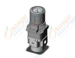 SMC ARG30K-N02G4-Z regulator, gauge-handle, ARG REGULATOR W/PRESSURE GAUGE