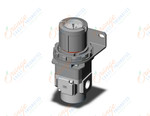 SMC ARG30-N03BG2-1Z regulator, gauge-handle, ARG REGULATOR W/PRESSURE GAUGE