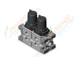 SMC ARM3000-02A-N03 regulator, mfld, ARM MANIFOLD REGULATOR