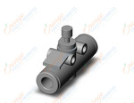 SMC AS1002F-06-J speed control, inline, 6mm, FLOW CONTROL W/FITTING***