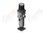 SMC AWG30-N03G1-2Z filter regulator w/gauge, AWG MASS PRO