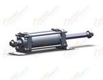 SMC CDA2KWL50TN-100 cyl, tie rod, non rot, dbl rod, CA1/CA2 TIE-ROD CYLINDER