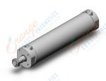 SMC CDG5BA100TNSR-350 base cylinder, CG5 CYLINDER, STAINLESS STEEL