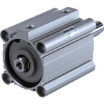 SMC CDQ2WA40-10DCM-XC6 cyl, compact, d/rod, s/steel, CQ2 COMPACT CYLINDER