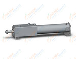 SMC CNGLA32-100-D cylinder w/lock, a/cush, CNG CYLINDER W/LOCK