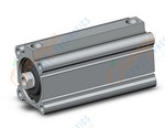 SMC CQ2A50TN-100DZ cylinder, CQ2-Z COMPACT CYLINDER
