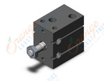 SMC CU32TN-20D cyl, free mt, dbl/act, CU COMPACT CYLINDER***