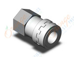 SMC KK130S-01F s coupler, female thread, KK13 S COUPLERS