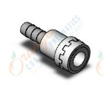 SMC KK130S-11B s coupler w/barb fitting, KK13 S COUPLERS (sold in packages of 5; price is per piece)
