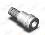 SMC KK130S-13B s coupler, w/barb fitting, KK13 S COUPLERS (sold in packages of 5; price is per piece)