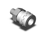 SMC KK130S-N01MS s coupler, male thread, KK13 S COUPLERS (sold in packages of 5; price is per piece)