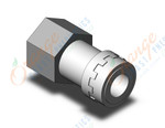 SMC KK130S-N04F s coupler, female thread, KK13 S COUPLERS (sold in packages of 5; price is per piece)