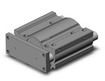 SMC MGPM100-150Z-M9PZ cyl, compact guide, slide brg, MGP COMPACT GUIDE CYLINDER