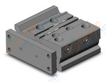 SMC MGPM20-25Z-M9BL cyl, compact guide, slide brg, MGP COMPACT GUIDE CYLINDER