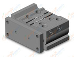 SMC MGPM25-20Z-M9BL cyl, compact guide, slide brg, MGP COMPACT GUIDE CYLINDER